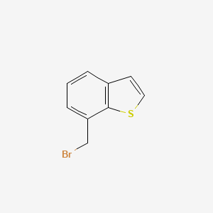 Chemical structure of 7-(Bromomethyl)benzo[b]thiophene