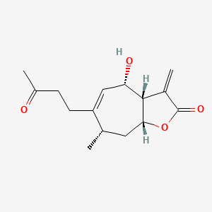 Chemical structure of 6α-Hydroxytomentosin