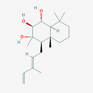 Chemical structure of 6α-Hydroxynidorellol