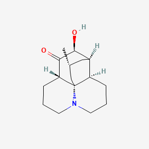 Chemical structure of 6α-Hydroxylycopodine