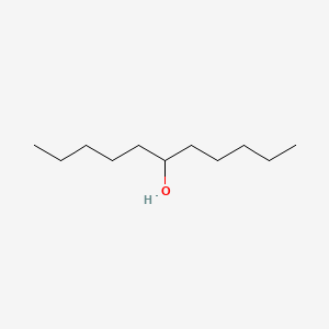 Chemical structure of 6-Undecanol