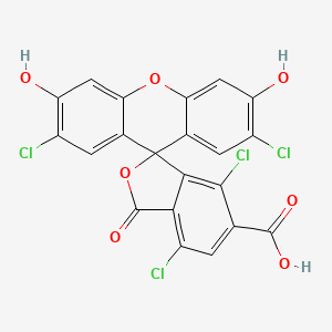 Chemical structure of 6-TET