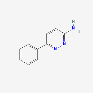 Chemical structure of 6-Phenylpyridazin-3-amine