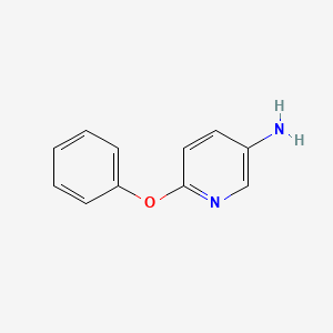 Chemical structure of 6-Phenoxypyridin-3-amine