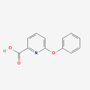 Chemical structure of 6-Phenoxypicolinic acid