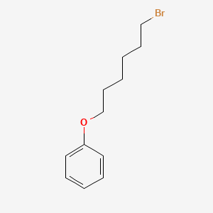Chemical structure of 6-Phenoxyhexyl Bromide