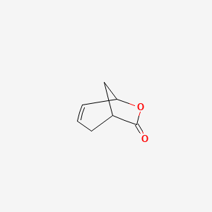 Chemical structure of 6-Oxabicyclo[3.2.1]oct-3-en-7-one