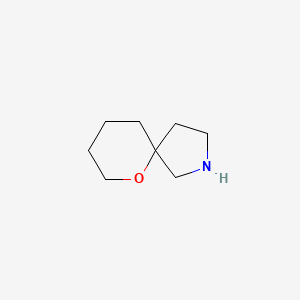 Chemical structure of 6-Oxa-2-azaspiro[4.5]decane