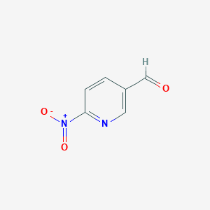 Chemical structure of 6-Nitronicotinaldehyde