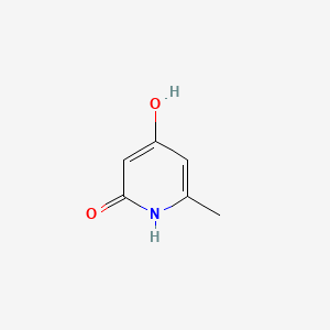 Chemical structure of 6-methylpyridine-2,4-diol