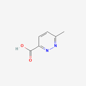 Chemical structure of 6-Methylpyridazine-3-carboxylic Acid