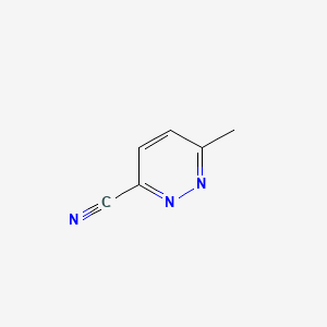 Chemical structure of 6-Methylpyridazine-3-carbonitrile