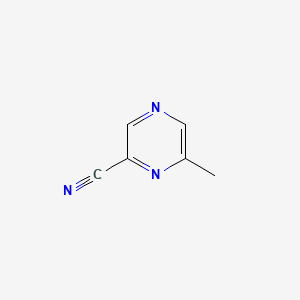 Chemical structure of 6-Methylpyrazine-2-carbonitrile