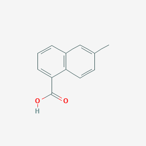 Chemical structure of 6-Methylnaphthalene-1-carboxylic acid