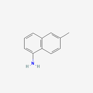 Chemical structure of 6-Methylnaphthalen-1-amine