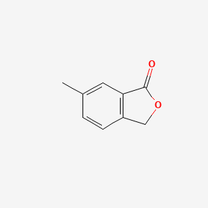 Chemical structure of 6-Methylphthalide
