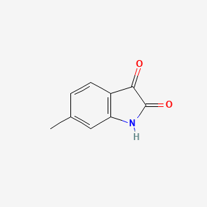 Chemical structure of 6-Methylisatin