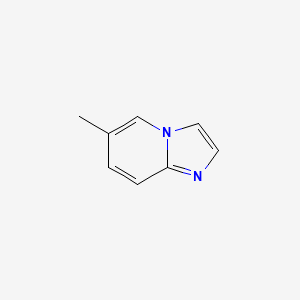Chemical structure of 6-Methylimidazo[1,2-a]pyridine