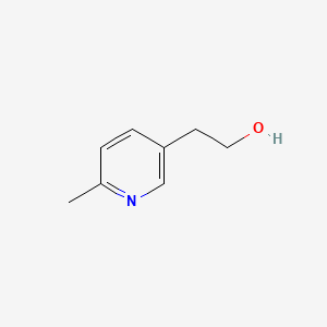 Chemical structure of 6-Methyl-3-pyridineethanol