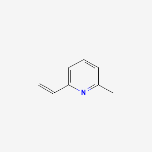 Chemical structure of 6-Methyl-2-vinylpyridine