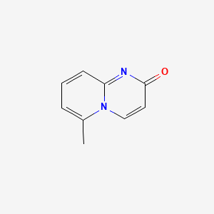 Chemical structure of 6-Methyl-2H-pyrido[1,2-a]pyrimidin-2-one