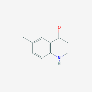 Chemical structure of 6-Methyl-2,3-dihydroquinolin-4(1H)-one