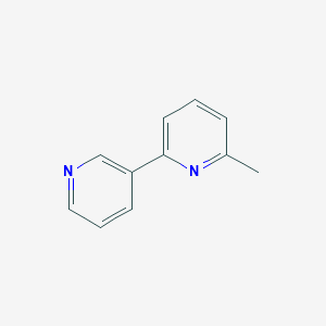 Chemical structure of 6-Methyl-2,3'-bipyridine