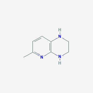 Chemical structure of 6-Methyl-1,2,3,4-tetrahydropyrido[2,3-b]pyrazine