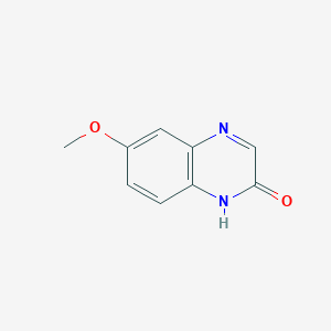 Chemical structure of 6-Methoxyquinoxalin-2(1H)-one