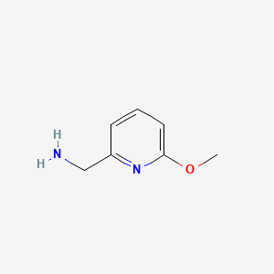 Chemical structure of 6-Methoxy-2-pyridinemethanamine