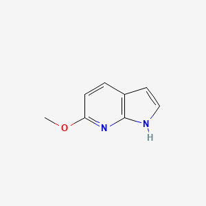 Chemical structure of 6-Methoxy-1H-pyrrolo[2,3-b]pyridine