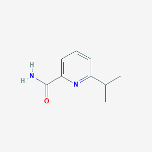 Chemical structure of 6-Isopropylpicolinamide