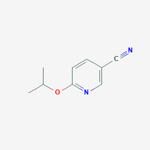Chemical structure of 6-Isopropoxynicotinonitrile