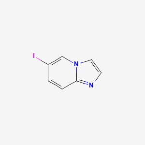 Chemical structure of 6-Iodoimidazo[1,2-a]pyridine