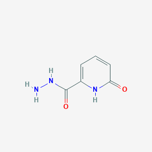 Chemical structure of 6-Hydroxypicolinohydrazide