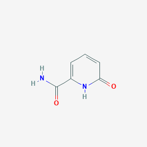 Chemical structure of 6-Hydroxypicolinamide