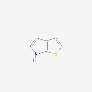 Chemical structure of 6H-Thieno[2,3-b]pyrrole