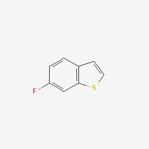 Chemical structure of 6-Fluorobenzo[b]thiophene