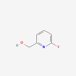 Chemical structure of 6-Fluoro-2-pyridinemethanol