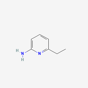 Chemical structure of 6-Ethylpyridin-2-amine