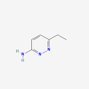 Chemical structure of 6-Ethylpyridazin-3-amine