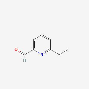 Chemical structure of 6-Ethylpicolinaldehyde