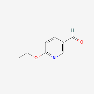 Chemical structure of 6-Ethoxynicotinaldehyde