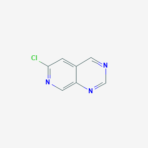 Chemical structure of 6-Chloropyrido[3,4-d]pyrimidine