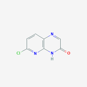 Chemical structure of 6-Chloropyrido[2,3-b]pyrazin-3(4H)-one