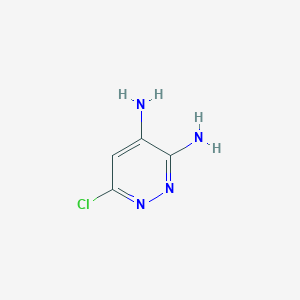 Chemical structure of 6-Chloropyridazine-3,4-diamine