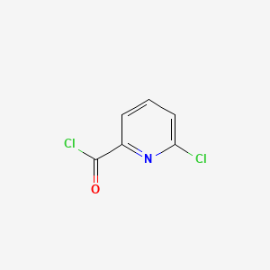 Chemical structure of 6-Chloropicolinoyl chloride