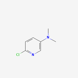 Chemical structure of 6-Chloro-N,N-dimethylpyridin-3-amine