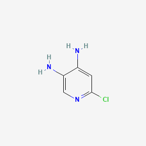 Chemical structure of 6-Chloro-3,4-pyridinediamine