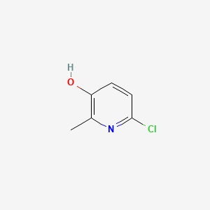 Chemical structure of 6-Chloro-2-methylpyridin-3-ol